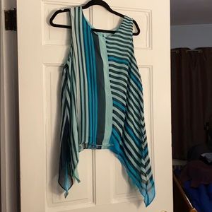 NY&Company High/Low Sleeveless Blouse